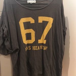 oversized WILDFOX tee